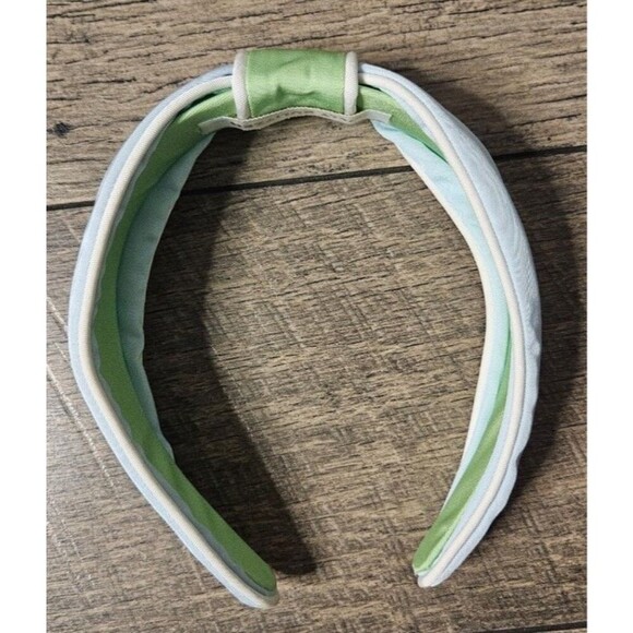 Lilly Pulitzer Low Knot Headband Bluette Jade Lime main image 5